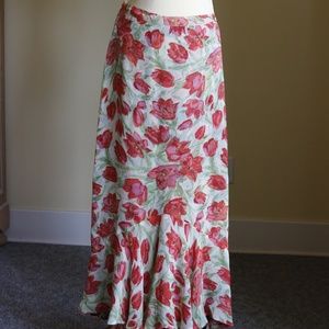 Chiffon reversable skirt